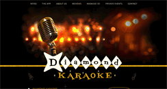 Desktop Screenshot of diamondkaraoke.com